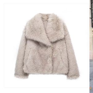Luxe Vintage faux fur coat NWT